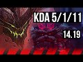 MALPHITE vs ORNN (TOP) | 5/1/11 | EUW Master | 14.19