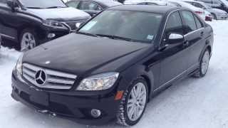 Pre Owned Black 2009 Mercedes-Benz C-Class 4MATIC Alberta