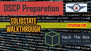 HTB SolidState walkthrough - OSCP Preparation