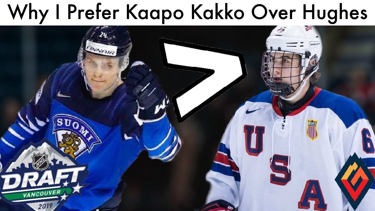 Why I Prefer Kaapo Kakko Over Jack Hughes (2019 NHL Draft Prospect Race ...