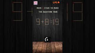 Crack The Code Matchstick Puzzles For Thinkers Shorts