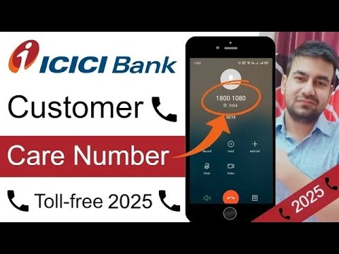 How can I get customer care back from Icici Bank?
