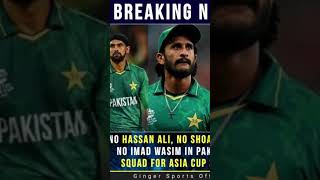 Pakistan squad is released ahead of Asia Cup 2022 & Netherlands tour| #pakistancricket #shorts #pak
