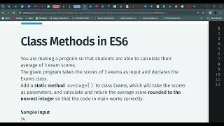 31 ES6 Classes | JavaScript Intermediate | Sololearn
