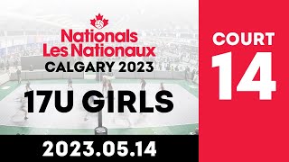 2023 Volleyball Canada Nationals 🏐 Calgary: 17U Girls | DAY 1 | Court 14 [2023.05.14]