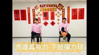 2022 虎哩真有力 – 下肢彈力球 ｜ Elastic ball excercise for elderly｜ 樂齡肌力運動｜預防及延緩失能失智運動操