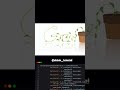 Created Growing Plant | HTML | CSS | JS | #trending #shorts #animation