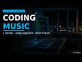 Coding Music — 2 Hours Dark Ambient for Late Night Programming | Deep Focus