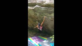 Trench Warfare - V5 - Calabogie Bouldering