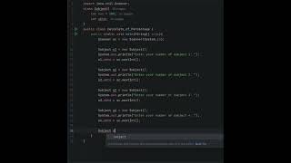 Percentage Calculator in Java | Complete Mini Project with User Input
