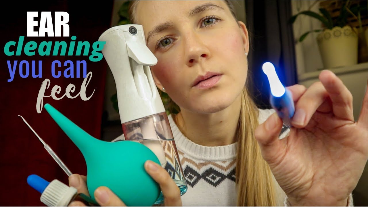 Asmr Cleaning Your Ears You Can Actually Feel It Youtube