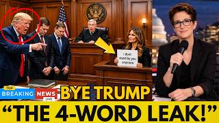 MELANIA BETRAYS! The Shocking 4-Word Message That Destroyed Trump’s Legal Team!