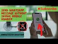 Send whatsapp message without saving mobile number |Whatsapp message without saving number|QisaqTech