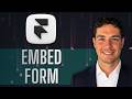 How to Embed a Form on Framer [2026 Guide]