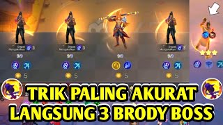 BUSS SKILL 3||TRIK PALING AKURAT BUSS SKILL 3 TERBARU||LANGSUNG 3 BRODY BOSS||COMBO MAGIC CHESS