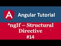 angular 9 Tutorial -  *ngIf   structural directive || ng-template #14