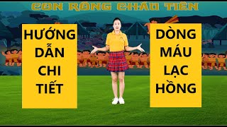 HƯỚNG DẪN CHI TIẾT, DỄ HỌC/ DÒNG MÁU LẠC HỒNG-SHUFFLE DANCE