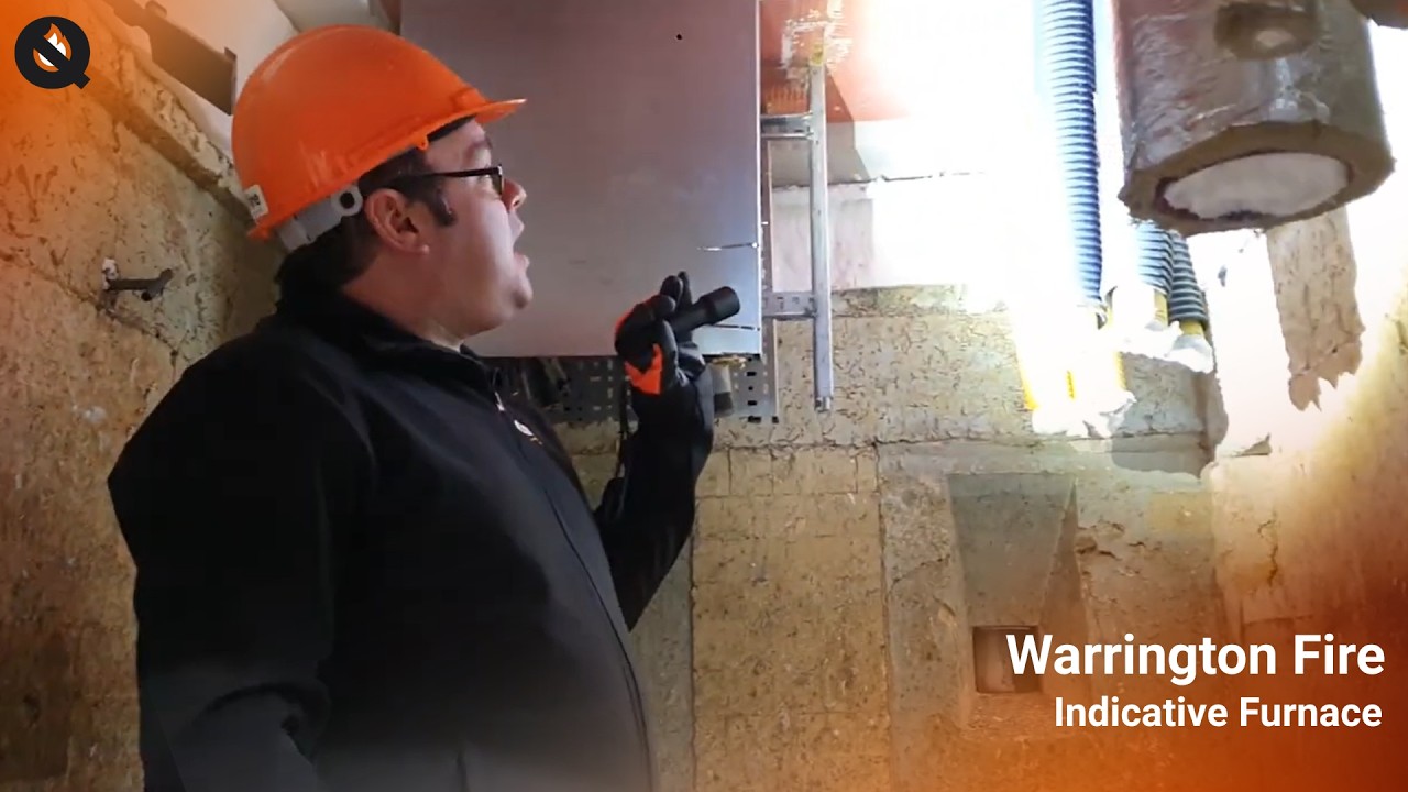 Warringtonfire Indicative Furnace Fire Test Youtube
