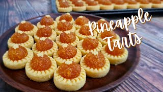Traditional Pineapple Tarts Recipe | Tart Nenas Gebu | Kuih Tart | Resepi Biskut