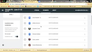 Turning on Parent Access // Google Classroom
