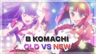OLD B-Komachi vs NEW B-Komachi Performance Comparison and Similarities 【Oshi no Ko EP 1 & EP 11】
