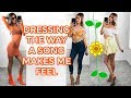 DRESSING THE WAY A SONG MAKES ME FEEL | sunflower - post malone
