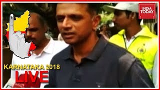 Rahul Dravid Urges People To Come Out And Vote In Large Numbers | Karnataka Polls Live