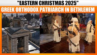 Jerusalem | Greek Orthodox Patriarch Arrives in Bethlehem for Eastern Christmas | Jerusalem | News9