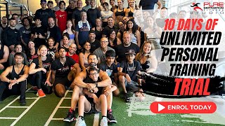 10 Days Of Unlimited Training Trial at PURE Motivation Fitness Studio