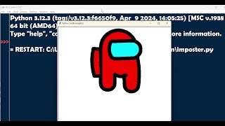 Coding Among Us Characters with Python Turtle! 🎨 | Coding Art Tutorial