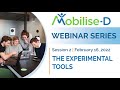 Webinar - Session 2 - THE EXPERIMENTAL TOOLS