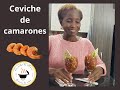 Delicias Colombianas Ceviche de Camarón en La Sartén de María