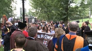 2015 Brown University Convocation Procession