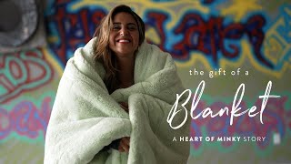 The Gift of a Blanket- Minky Couture (Heart of Minky)