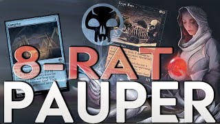 8-Rat returns!!!  Black WRATH OF GOD over and over!!  |  MTG PAUPER