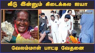 வீடு இன்னும் கிடைக்கல ஐயா  வேலம்மாள் பாட்டி வேதனை | Velamal | DMK | Dinamalar