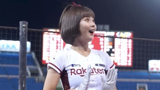 Rakuten Girls 籃籃 聽到口號以為躲過了 沒想到還是要面對楊晉豪應援曲🤣（隊長別在憋笑了會內傷XD 220922