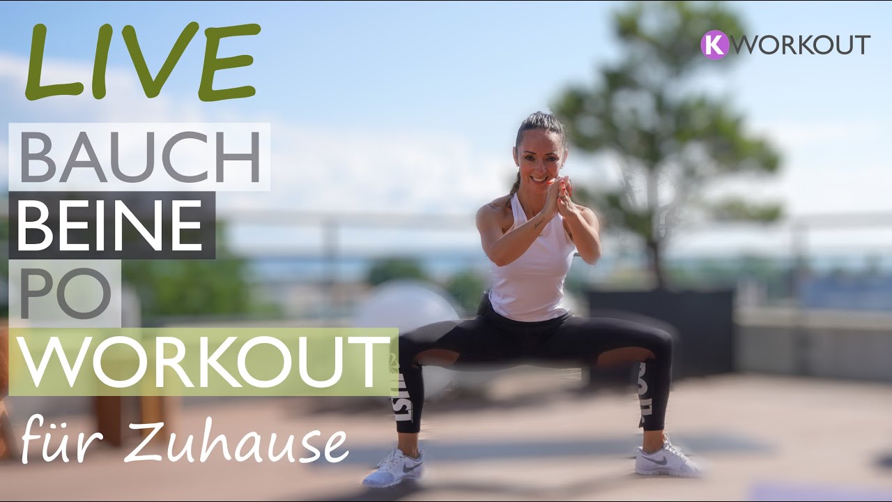 10 Min Bauch Beine Po Training Für Zuhause Ohne Springen Avkiu