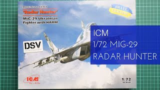 ICM 1/72 MiG-29 Radar Hunter HARM (72143) Review