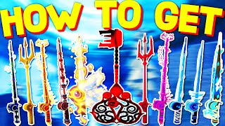 *NEW* How To GET ALL FISHING RODS \u0026 SHOWCASE in FISCH! ROBLOX