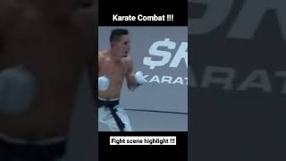 Amazing Fight scane Karate combat Highlights #karate #karatedo #wkf #karatecombat #shorts #fight