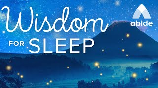 Fall Asleep with Wisdom: Abide Meditation by James | Restful Nights