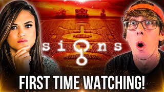 Aliens Look Like... WHAT!! Our First Time Watching SIGNS (2002) Movie Reaction |Signs Reaction|
