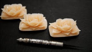 SOAP CARVING, HOW TO MAKE A PERFECT FLOWER