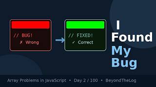 I Solved These Array Problems as a Beginner | DSA in JavaScript