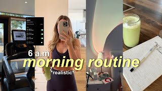 6AM *PRODUCTIVE* & *REALISTIC* summer morning routine (as a college student) | vlog style