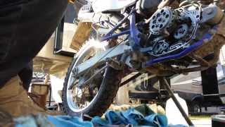 instaling a new clutch on krysti dr200