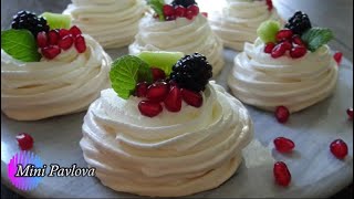 Easy Mini Pavlova Recipe | How to make Pavlova - Guide to a homemade meringue recipes