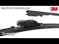 How to install 3M Multi-Clip Wiper Adapter (no. 1426) | Installation Guide