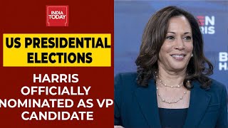 US Presidential Elections 2020: Kamala Harris Officially Nominated As Vice-presidential Candidate